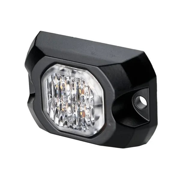 Surface Mount Button Blast Amber Covert Strobe