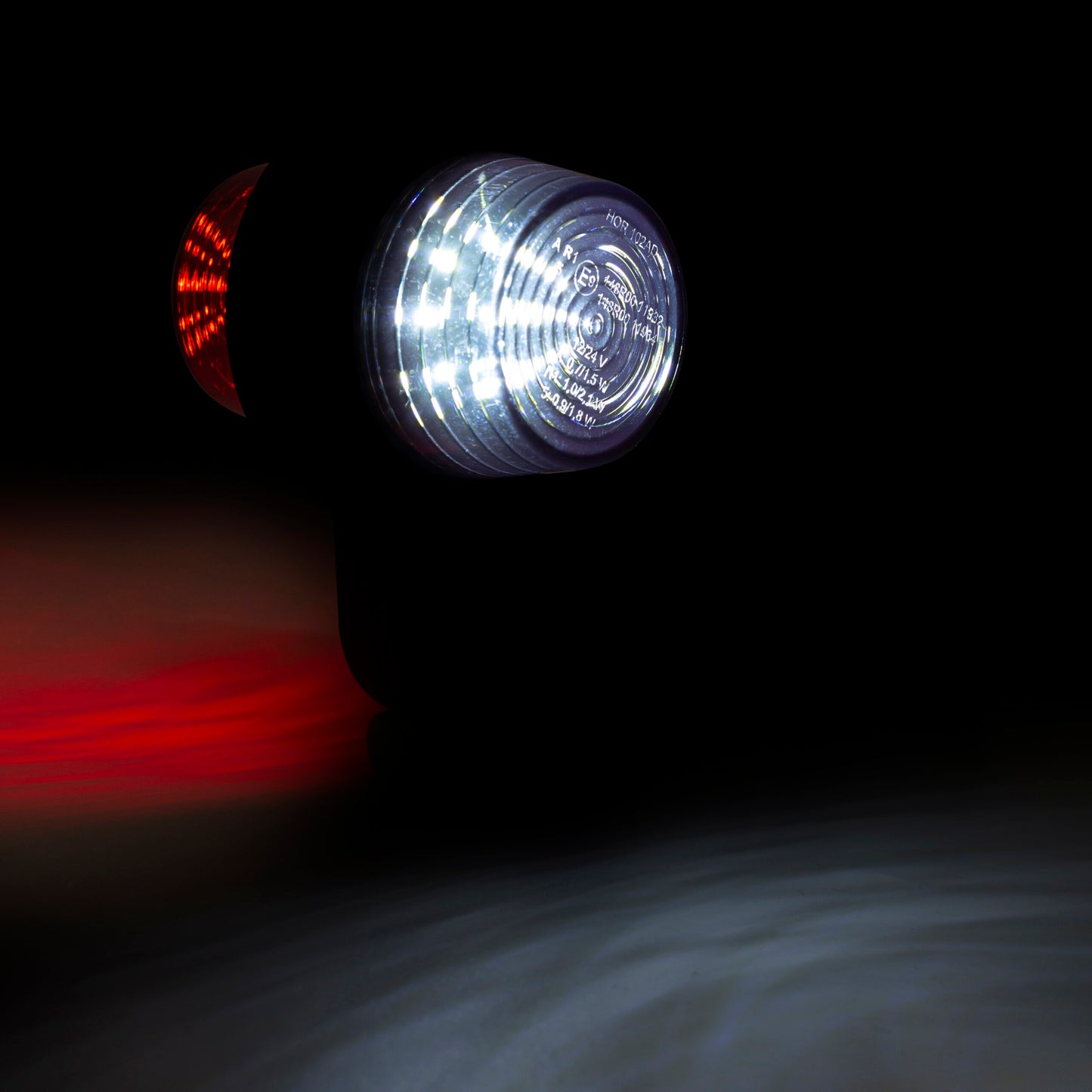 Horpol Graphite Gylle / Stalk Long Arm Marker Light White & Red - Left Hand