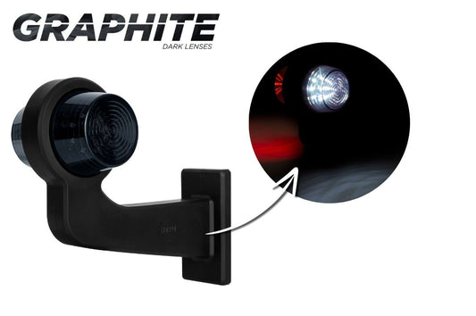 Horpol Graphite Gylle / Stalk Long Arm Marker Light White & Red - Left Hand