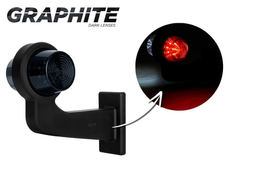 Horpol Graphite Gylle / Stalk Long Arm Marker Light White & Red - Right Hand