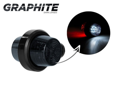 Horpol Graphite Gylle / Stalk Short Arm Marker Light White & Red