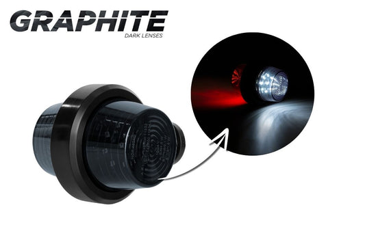 Horpol Graphite Gylle / Stalk Short Arm Marker Light White & Red