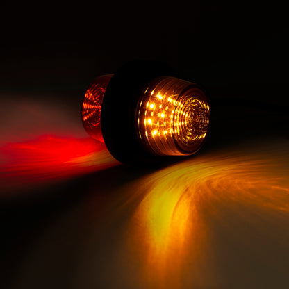 Horpol Graphite Gylle / Stalk Short Arm Marker Light Amber & Red