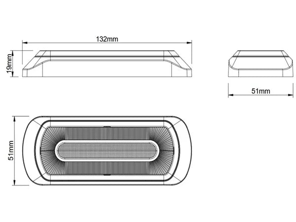 Next Gen Dual Function LED Warning Light With Halo Ring