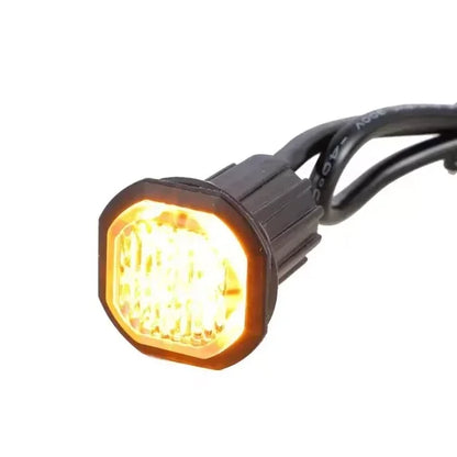 Covert Amber Button Blast Warning Light