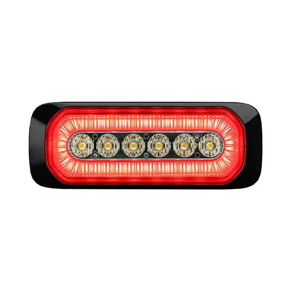 Dual Function LED Amber Warning Light With Halo Ring