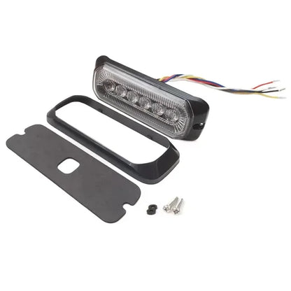 Dual Function LED Amber Warning Light With Halo Ring