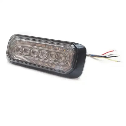 Dual Function LED Amber Warning Light With Halo Ring