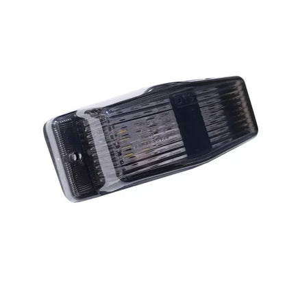 Smoked Lense White LED Double Burner