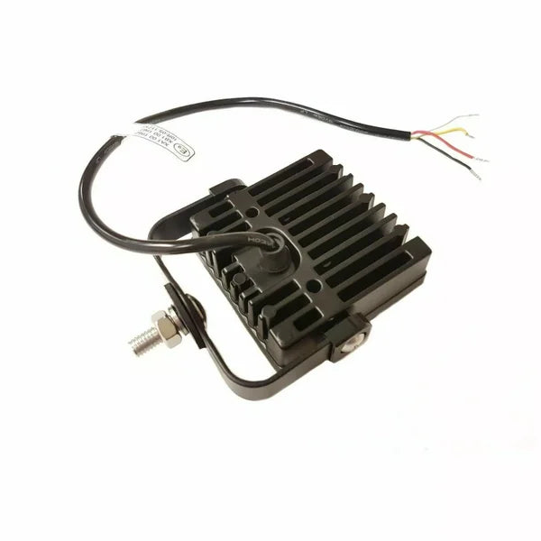Square 4 LED Amber Directional Warning Light