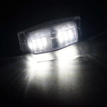 Smoked Lense White LED Double Burner