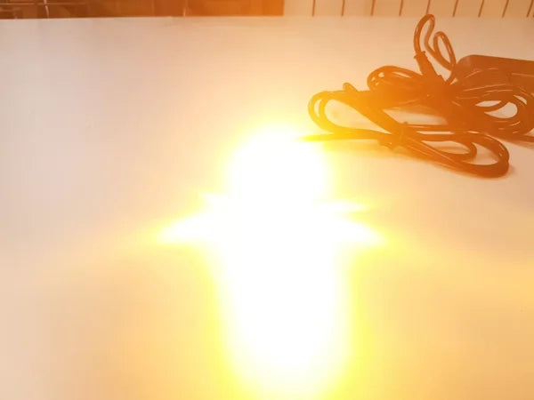 Covert Amber Button Blast Warning Light