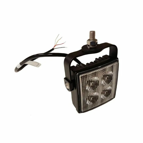Square 4 LED Amber Directional Warning Light