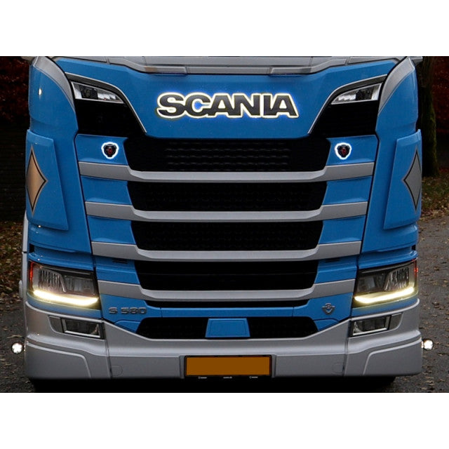 Scania Next Gen S & R 2016-> Onwards LED Headlights Warm White Conversion Kit