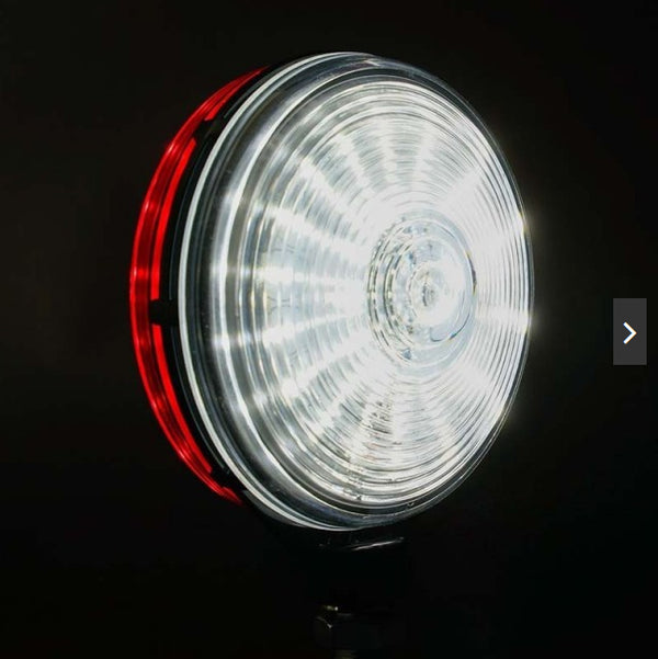 LED Spanish Lamp Lollipop Red/White