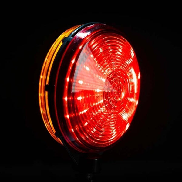 LED Spanish Lamp Lollipop Amber/Red