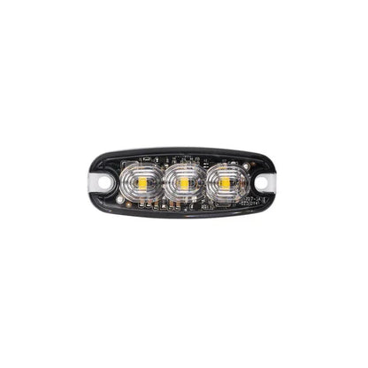 Ultra FlatLine Amber 3 LED Grill/Directional Warning Light