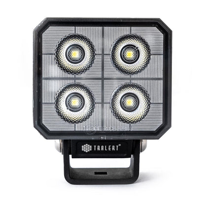 TRALERT WF-4038V square LED work light - front view
