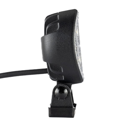 TRALERT WR-1829R round LED work and reverse light - opposite side profile
