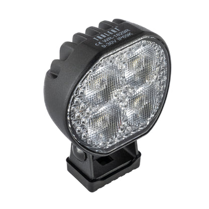 TRALERT WR-1829R round LED work and reverse light - top front view