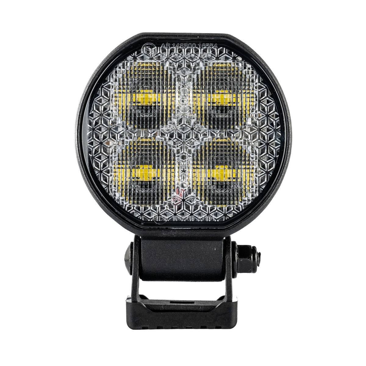TRALERT WR-1829R round LED work and reverse light - front view
