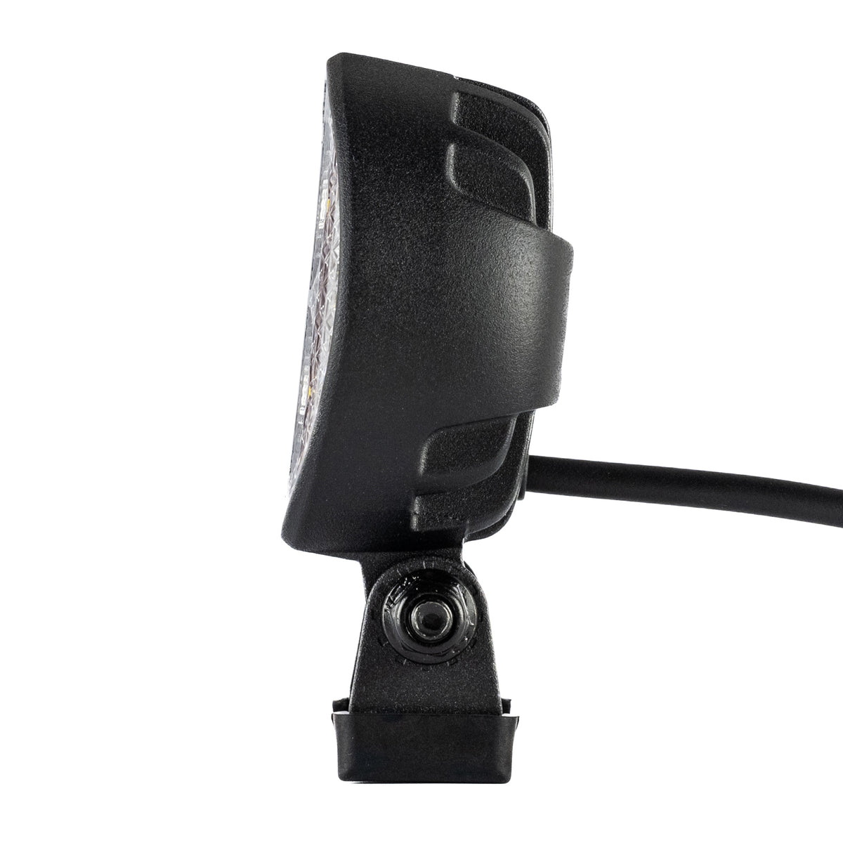 TRALERT WR-1829R round LED work and reverse light - side profile