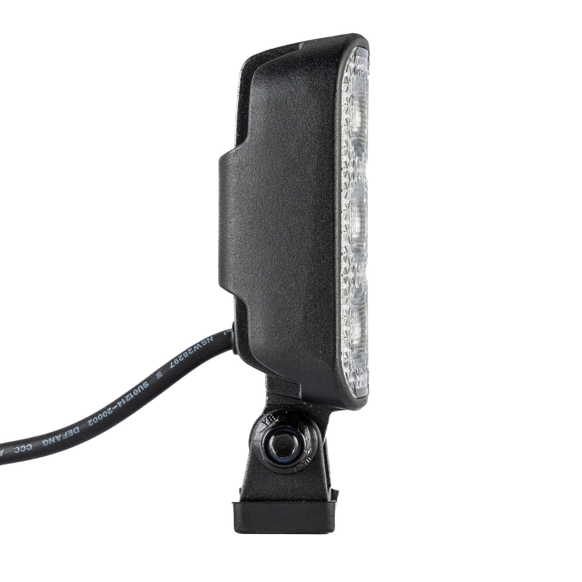 TRALERT WR-4065V square LED work light - opposite side profile