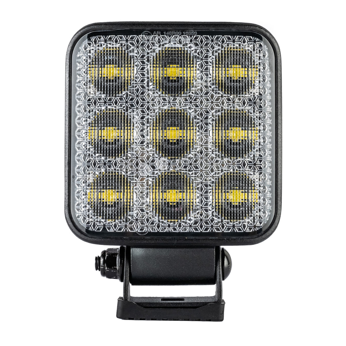 TRALERT WR-4065V square LED work light - front view