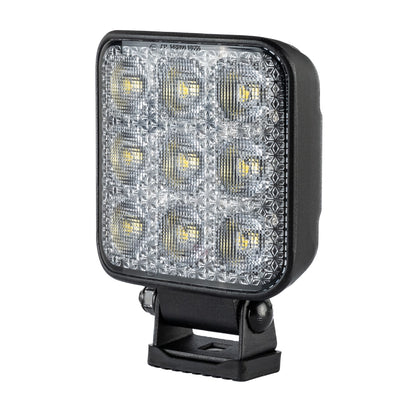 TRALERT WR-4065V square LED work light - front angled view
