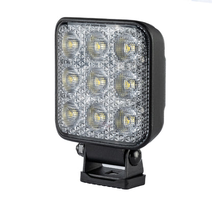 TRALERT WR-4065V square LED work light - front housing and bracket