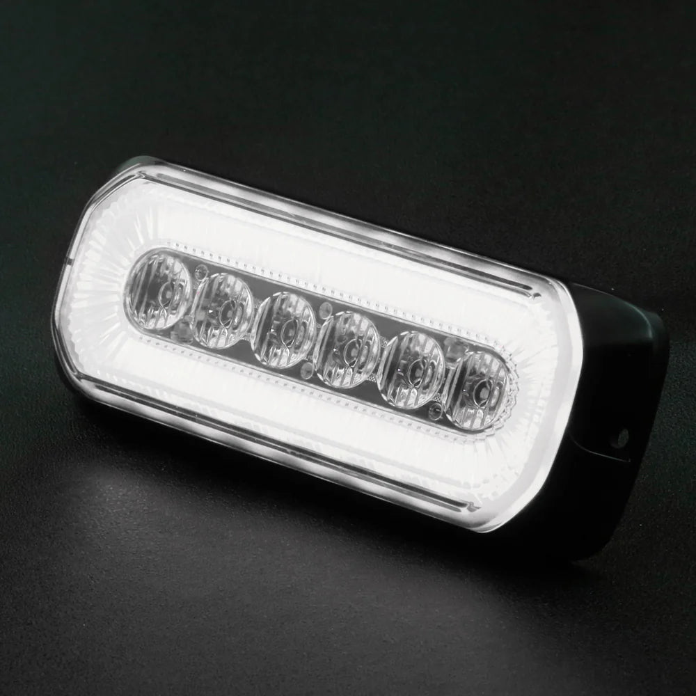 Juluen HB6 Halo-Blitz LED Warning Lamp With Halo Ring